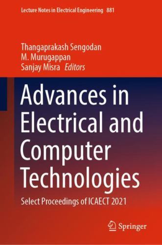 Lecture Notes in Electrical Engineering Ser.: Advances in Electrical ...