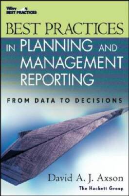 Best Practices in Planning and Management Reporting - Hardcover - GOOD