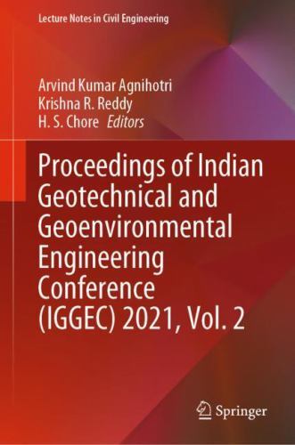 Proceedings of Indian Geotechnical and Geoenvironmental Engineering ...