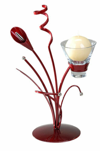 Formano Deko-Kerzenleuchter mit Blumen-Form