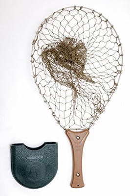Plastic Handle Vinyl Pouch hpjn30 Deep Knotted Netting