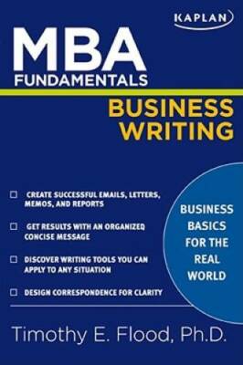 MBA Fundamentals Business Writing (Kaplan Test Prep) - Paperback - GOOD