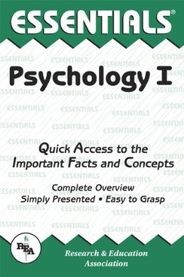 PSYCHOLOGY I ESSENTIALS (ESSENTIALS STUDY GUIDES) By Linda Leal **BRAND NEW**