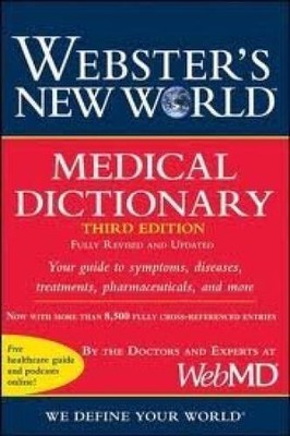Websters New World Stedmans Concise Medical Dictionary - Hardcover - GOOD
