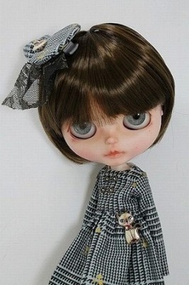Custom Blythe Doll OOAK Genuine Takara Neo Blythe Short hair Ribbon by c-doll