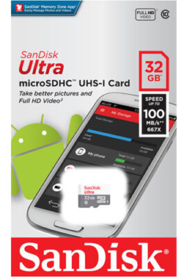 SANDISK ULTRA* C10 micro SD SDHC 256GB 128GB 64GB 32GB 16GB Memory TF Card LOT