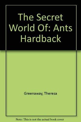 The Secret World Of: Ants Hardback (Secret Wor... by Greenaway, Theresa Hardback