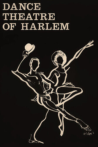 Dance Theater of Harlem 1974 Poster Print