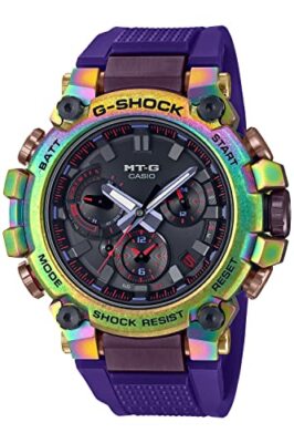 Pre-owned Casio G-shock Watch Mt-g Bluetooth Mtg-b3000prb-1ajr Men's Purple Skeleton