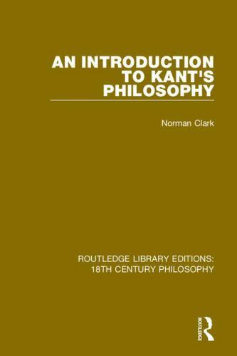 Routledge Library Editions: 18th Century Philosophy Ser.: Introduction ...