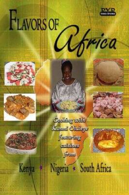 Flavors of Africa Cooking DVD - Kenya, Nigeria  South Africa - DVD - VERY GOOD