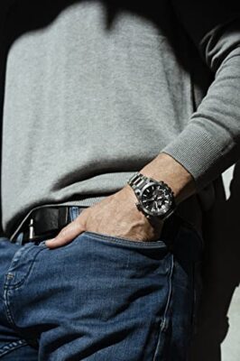 Pre-owned Casio Men's Watch Ecb-2000yd-1ajf Edifice Sospensione Bluetooth Solar
