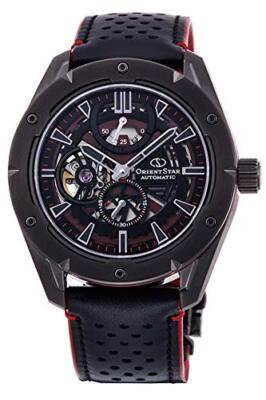 Pre-owned Orient Star Avant-garde Skeleton Rk-av0a03b Automatic Men's Watch Open Heart