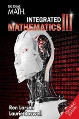 Big Ideas Math Integrated Mathematics III - Hardcover - GOOD