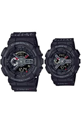 Pre-owned G-shock Watch Presents Lover's Collection 2021 Pair Watch Black