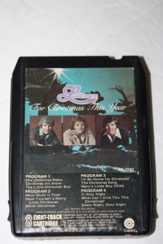Cartucho de 8 pistas de Navidad formatos de música