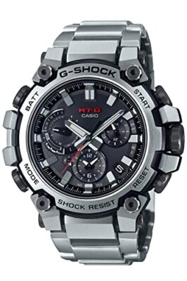 Pre-owned Casio G-shock Mt-g Mtg-b3000d-1ajf Silver Bluetooth Solar Atomic Men Watch