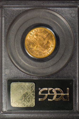 1893 $5 Five Dollar Gold LIBERTY HEAD HALF EAGLE  PCGS MS 61 OGH UNC 1218670EB