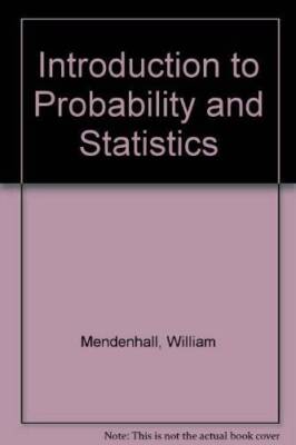 Introduction to Probability and Statistics with CD-ROM - Hardcover - GOOD