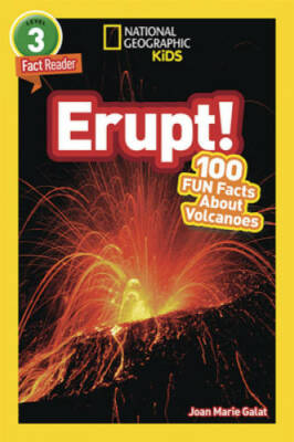 National Geographic Readers: Erupt! 100 Fun Facts About Volcanoes - GOOD