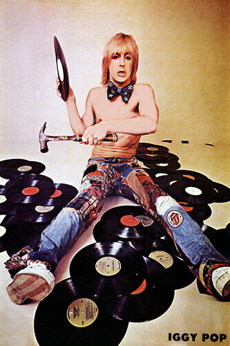 Iggy Pop 1978 (Ultra Rare) US Promo Poster print