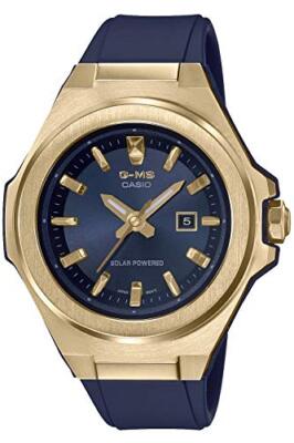Pre-owned Casio Watch Baby-g G-ms Solar Msg-s500g-2ajf Ladies Blue Shock-resistant