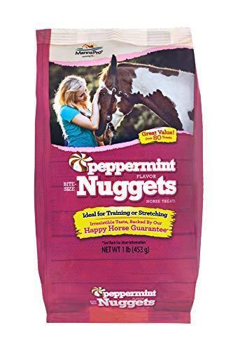 Manna Pro Bite-Size Peppermint Flavor Nuggets | Packed with Vitamins and
