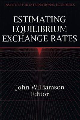 Estimating Equilibrium Exchange Rates, Williamson 9780881320763 Free Shipping-,