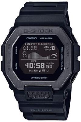 Pre-owned G-shock Casio Men`s Watch  Gbx-100ns-1jf G-lide Bluetooth Mobile Link Function