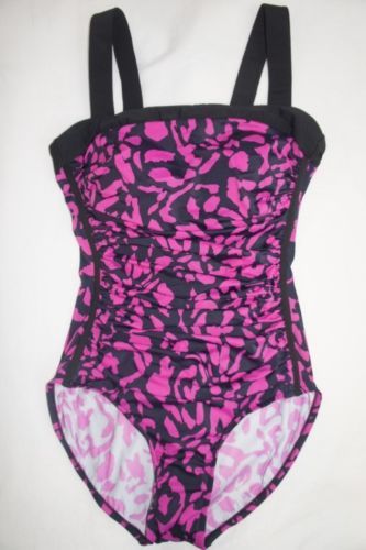 INC International Concepts Geometric Polyamide Swimwear for Women