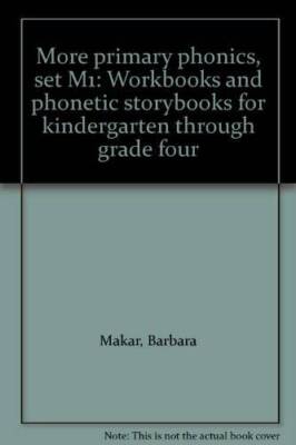 More primary phonics, set M1: Workbooks and phonetic storybooks for kinde - GOOD