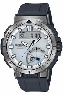 Pre-owned Casio Pro Trek Prw-70-7jf Solar Radio Men's Watch In Box From Japan