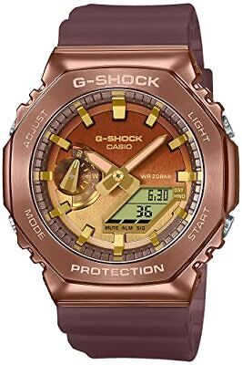Pre-owned Casio G-shock Gm-2100cl-5ajf Classy Off-road Analog Digital Men Watch