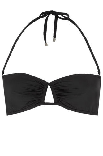 Haut De Bikini Vanilla Beach – Taille XS – Ivoire Floral – Nylon – Neuf Avec étiquettes