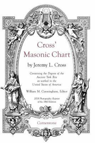 Cross' Masonic Chart by Jeremy L. Cross (2018, Trade Paperback) for ...