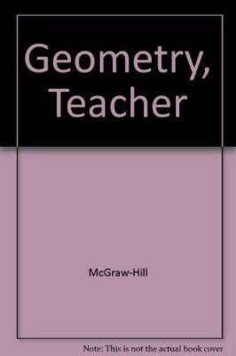 Glencoe Geometry Teacher Edition - Hardcover - GOOD