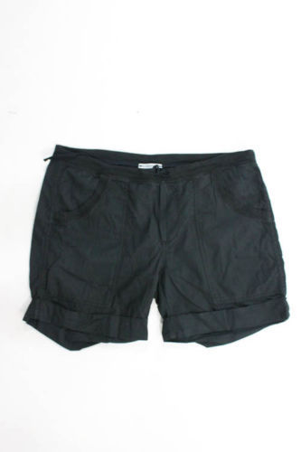 ショートパンツ JAMES PERSE Women Shorts  Burmudas WHVJ1677 BLK Black James Perse Shorts Women 1 Small Black Linen Woven Bermuda