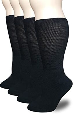 Extra Wide Bariatric Diabetic Sock for Lymphedema Swollen Edema Cast Leg Calf