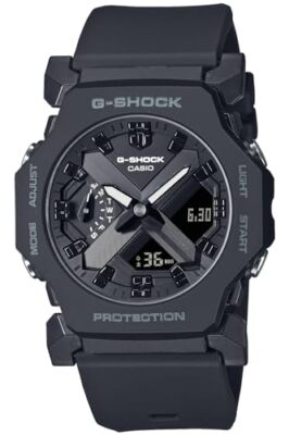 Pre-owned Casio G-shock Ga-2300-1ajf Analog Digital Quartz Watch All Black