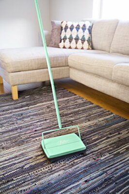 Fuller Brush Electrostatic All Surface Sweeper Carpet Floor Cordless Mint