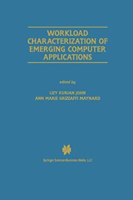 Workload Characterization of Emerging Computer Applications                    