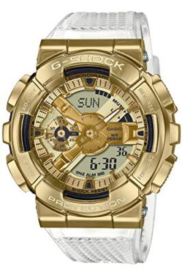 Pre-owned Casio G-shock Gm-110sg-9ajf Glacier Gold Limited Chrono Analog Digital Men Watch
