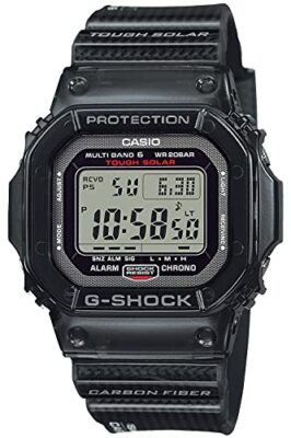 Pre-owned Casio G-shock Gw-s5600u-1jf Men's Watch Origin Solar Radio Carbon Fiber Digital