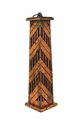 Store Indya Brûleur D'Encens En Bois Sculptures De Channapatna