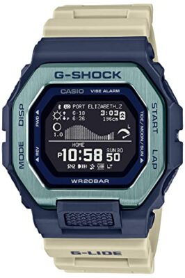 Pre-owned Casio G-shock Gbx-100tt-2jf G-lide Men's Watch Sand Beige