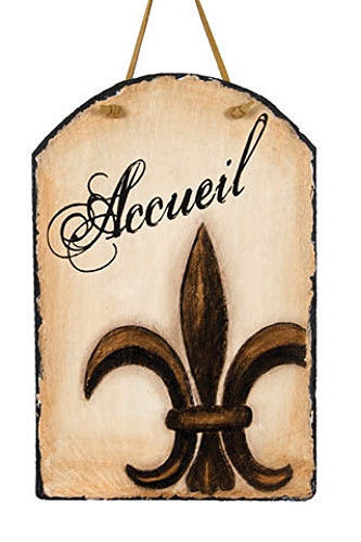 French Country Home Décor Plaques & Signs