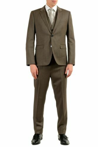 Cravate Hugo Boss – 100% Soie – Fabriquée En Italie – Orange – Neuf (sans étiquette)