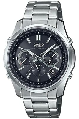 Pre-owned Casio Lineage Liw-m610tse-1ajf Solar Radio Men's Watch Titanium Analog
