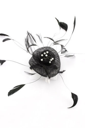 Women's Feather Hair Comb