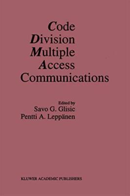 Glisic - Code Division Multiple Access Communications - New paperback  - S555z